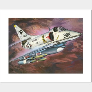 A-4E Skyhawk Posters and Art